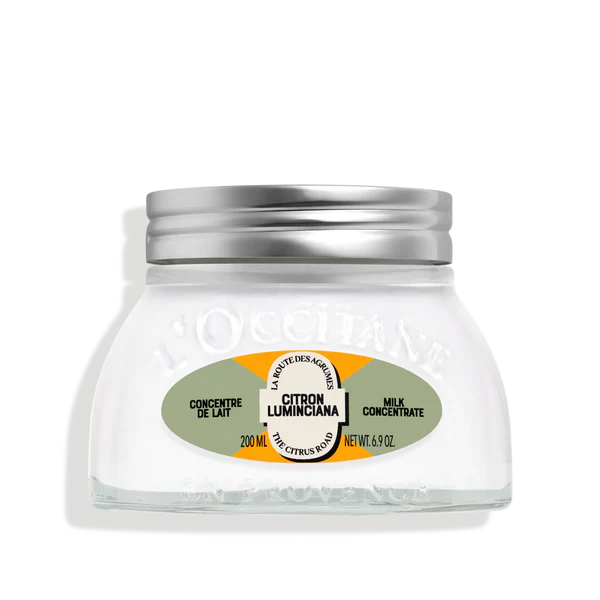 L'Occitane  En Provence Citron Luminciana with Almond Oil Milk Concentrate 200ml