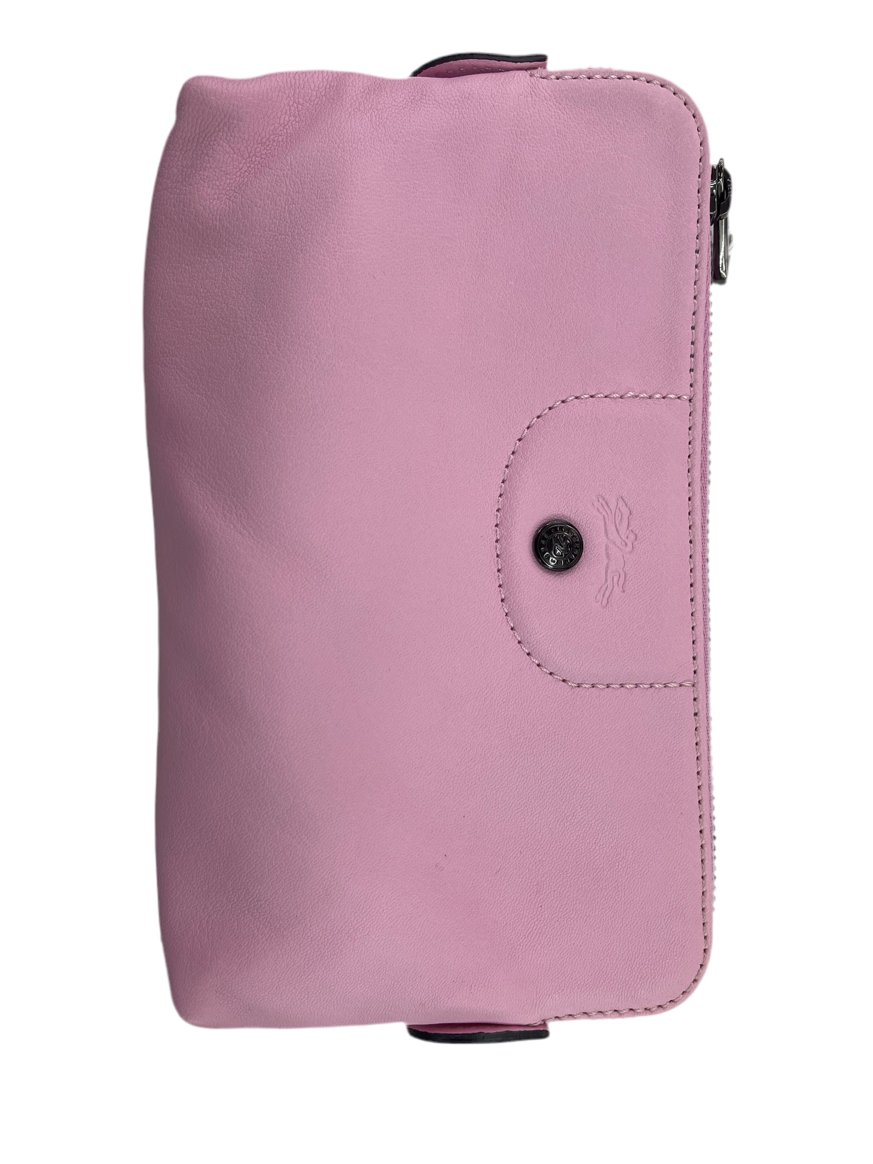 LONGCHAMP LC PLIAGE CUIR POUCH PINK L4549757P36      EAN 207162064194