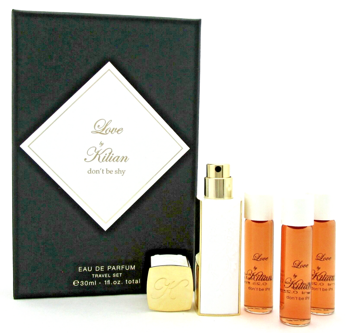 Shop now at Beauty Vendor Australia Online -Kilian Love Don’t Be Shy Travel Set ( 4x7.5 ml) - Premium Range from Kilian - Just $280!