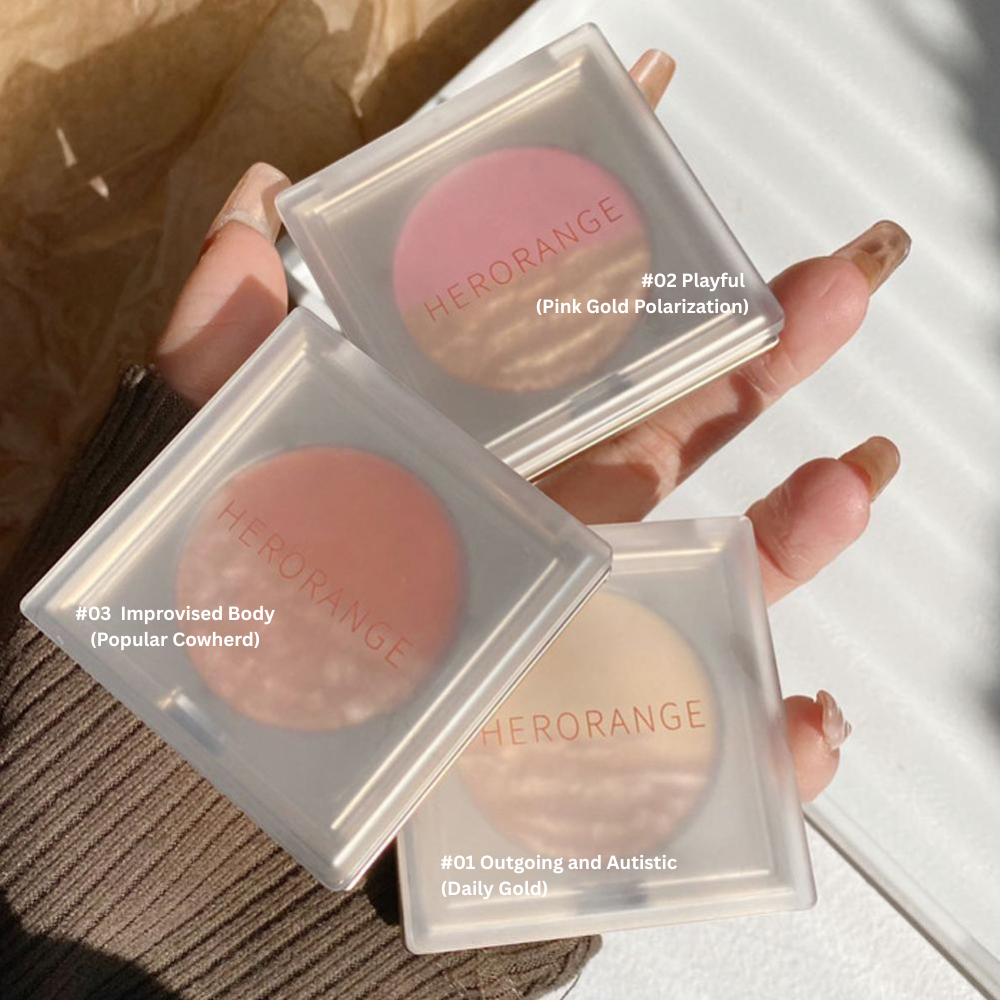 Herorange highlighting contouring powder 3.6g #03  Improvised Body (Popular Cowherd)
