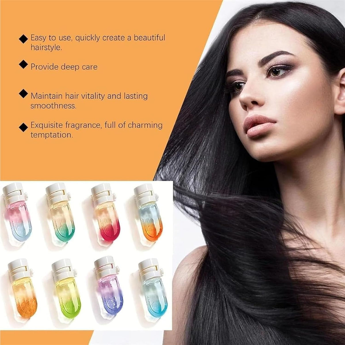 Poseeworld Professional Vitamins Hair care - Perfume Hair Oil 12pc Set
