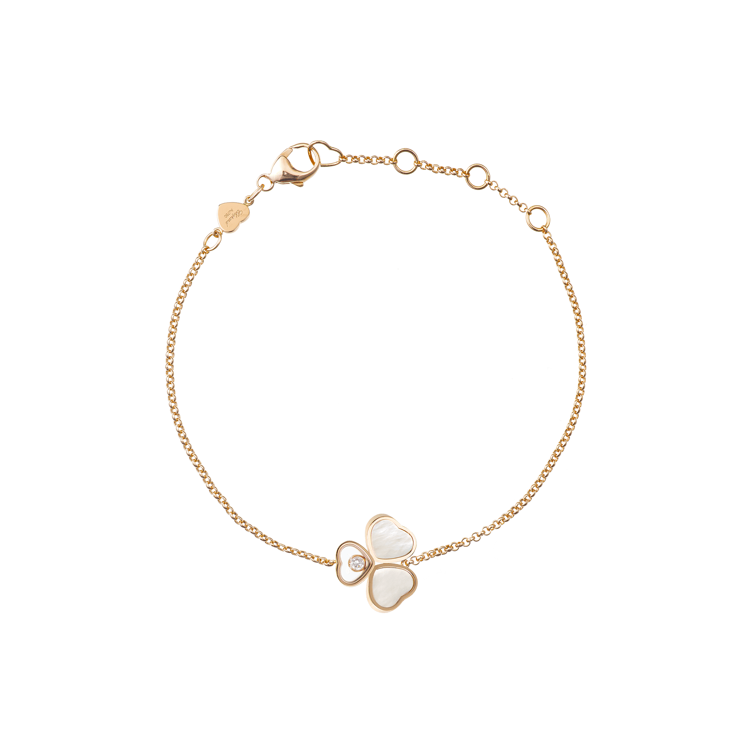 Chopard Bracelet Luxury Diamond Bracelet Happy Hearts Wings 85A083-5031 19 , 5BRAC