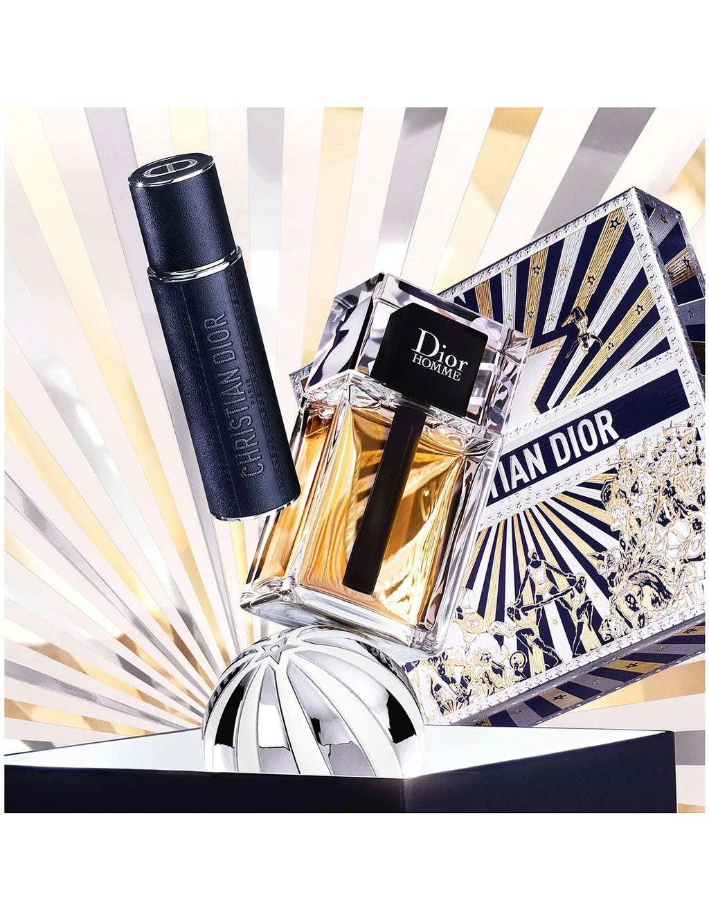 Dior Homme Eau De Toilette 100ml & 10ml Travel Spray Gift Set - Limited Edition