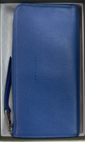 LONGCHAMP LC LE FOULONNE ZIP AROUND WALLET NAVY L3418021556
