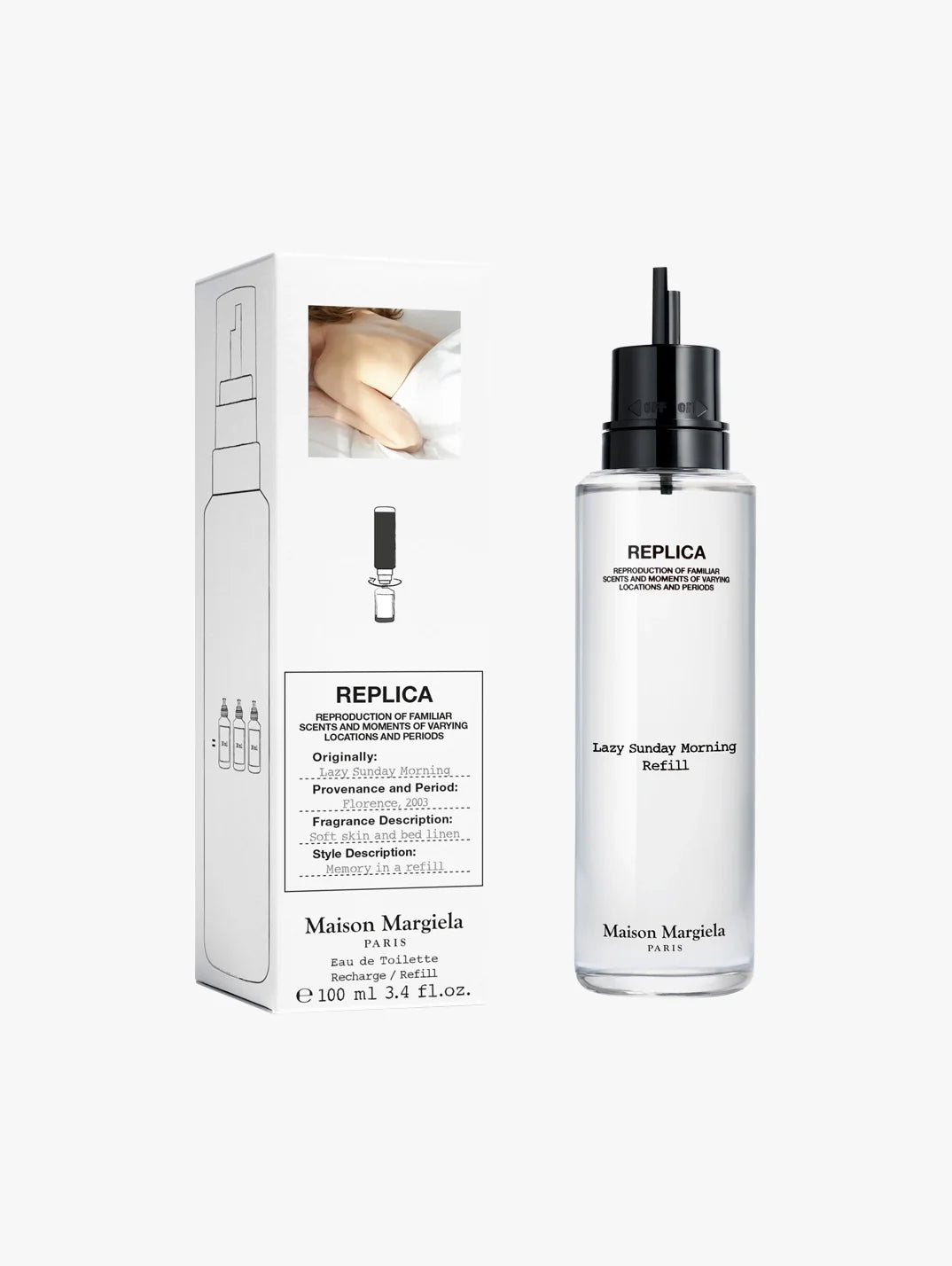 Shop now at Beauty Vendor Australia Online -Maison Margiela Replica Lazy Sunday Refill 100ml - Premium Range from Maison Margiela - Just $173!