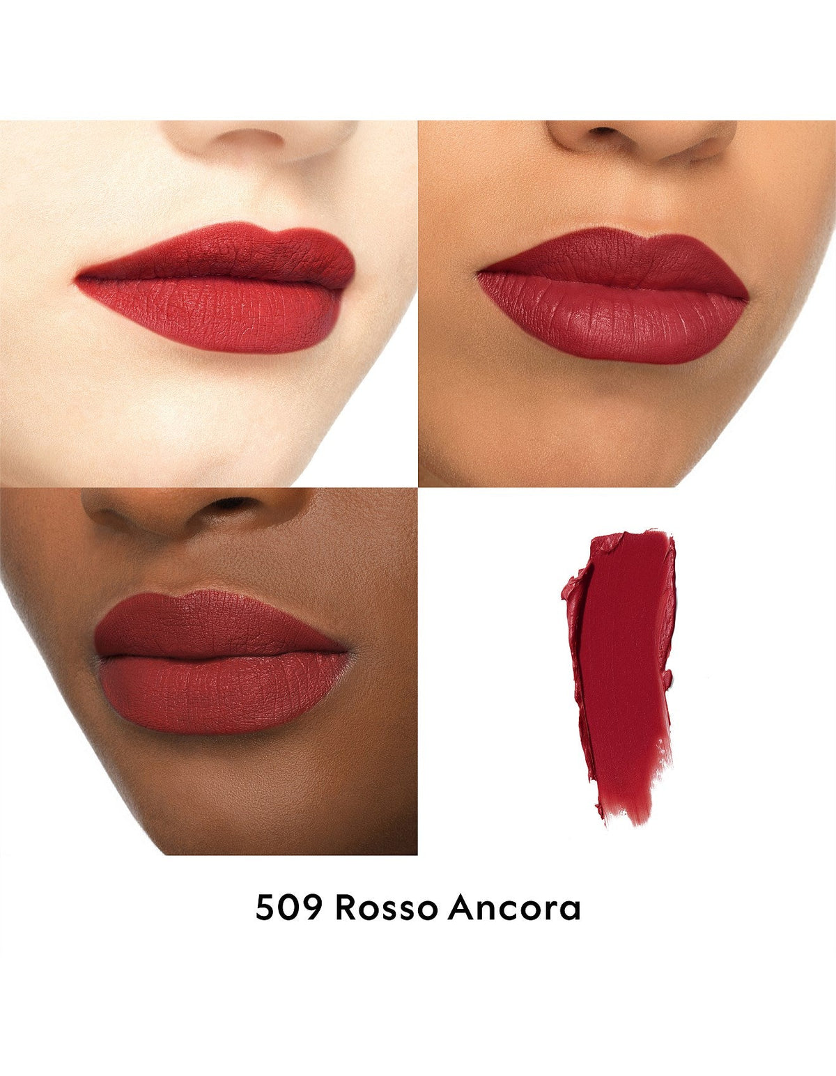 Gucci Matte Set cont.: Goldie Red 25 3.5 g + They Met in Argentina 208 3.5 g + Janie Scarlet 509 3.5 g N° 25, 2 1PC