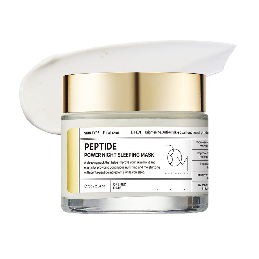 Beauty of Majesty PEPTIDE POWER NIGHT SLEEPING MASK 75g
