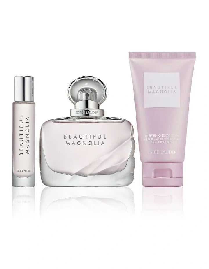 ESTEE LAUDER  BEAUTIFUL MAGNOLIA DELUXE TRIO GIFTSET